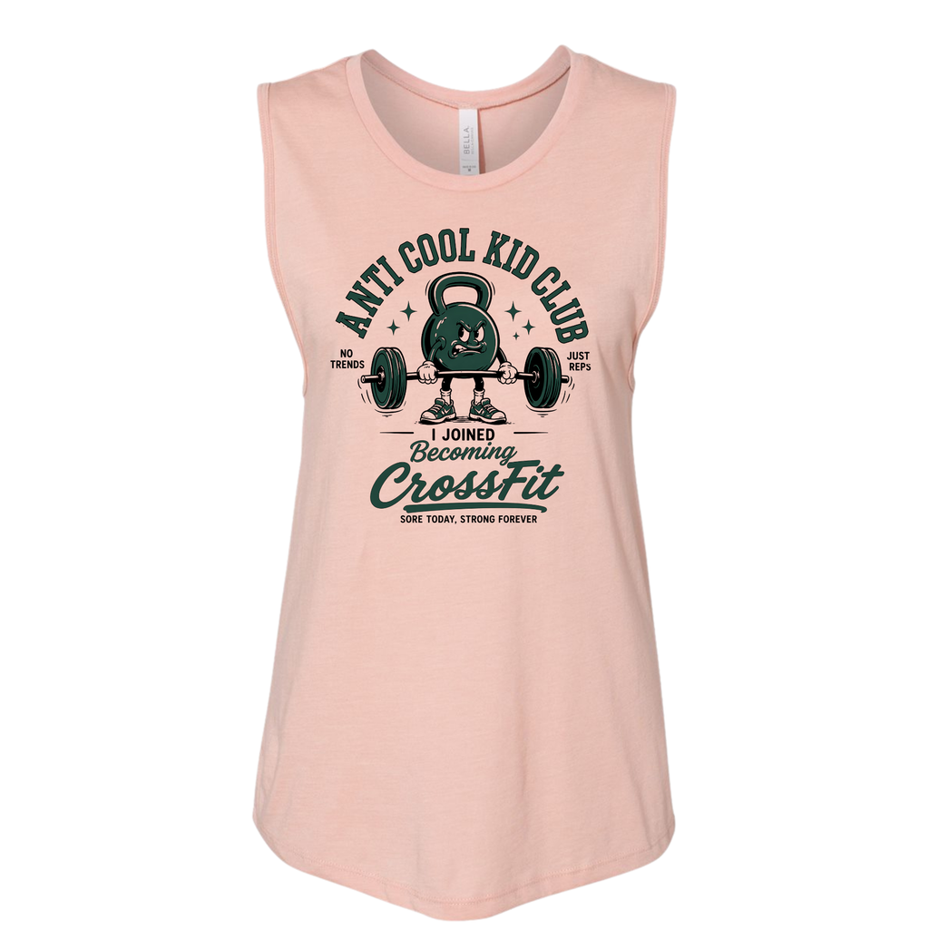 Anti Cool Kid Club Muscle Tank | Becoming CrossFit
