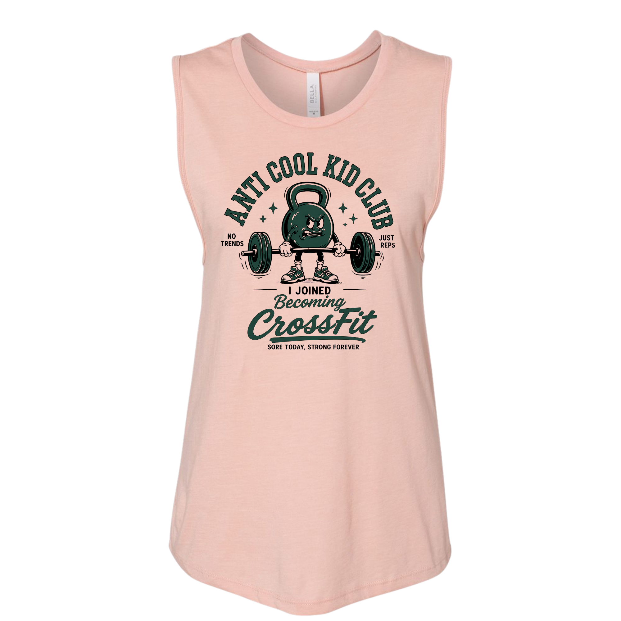 Anti Cool Kid Club Muscle Tank | Becoming CrossFit