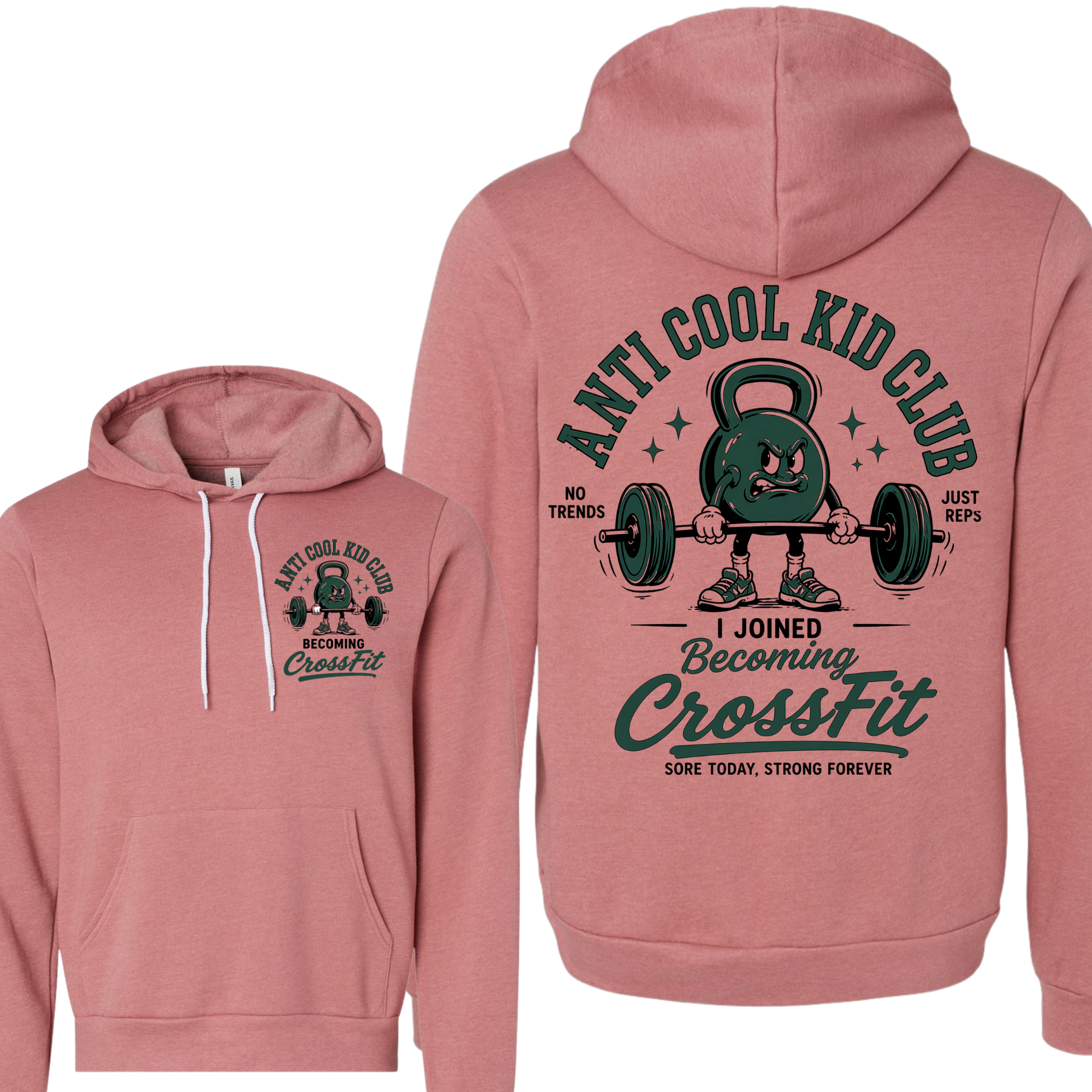 Anti Cool Kid Club Hoodie | Becoming CrossFit