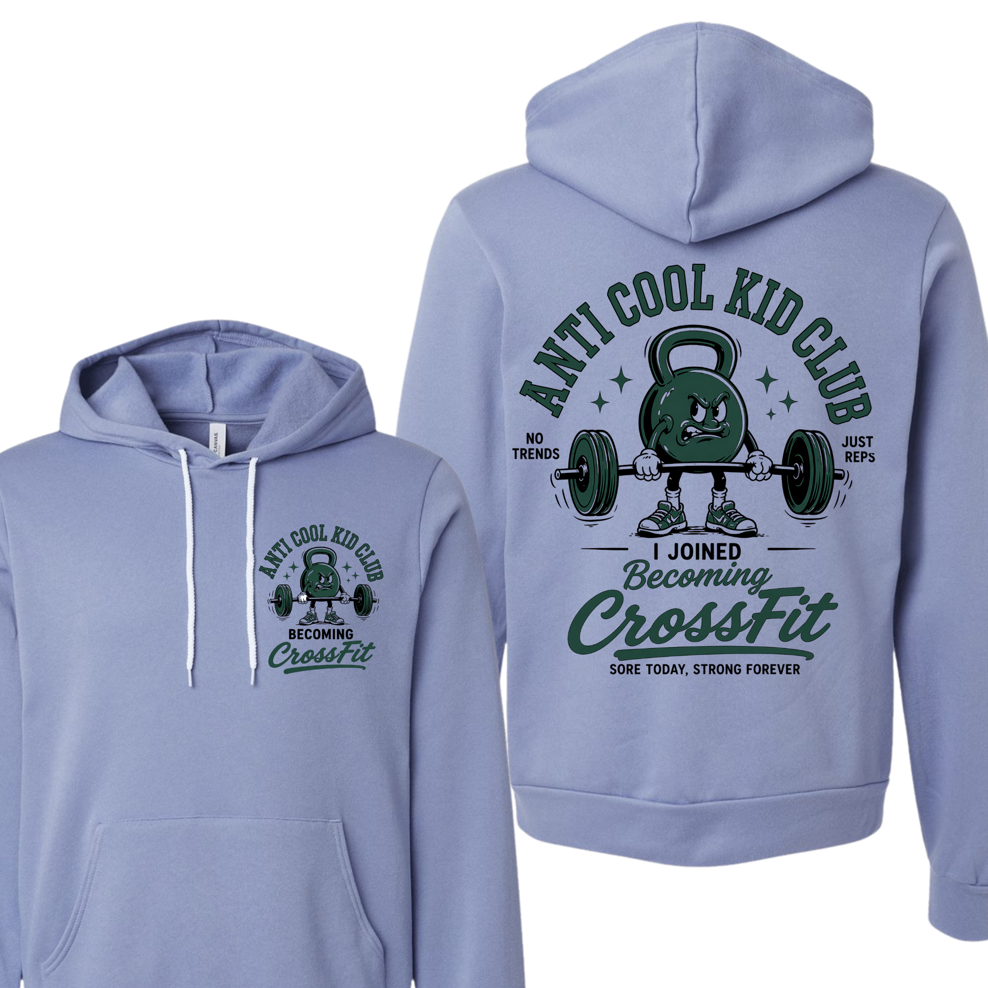 Anti Cool Kid Club Hoodie | Becoming CrossFit