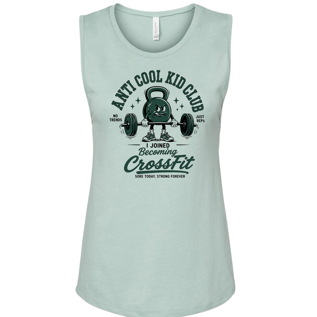 Anti Cool Kid Club Muscle Tank | Becoming CrossFit