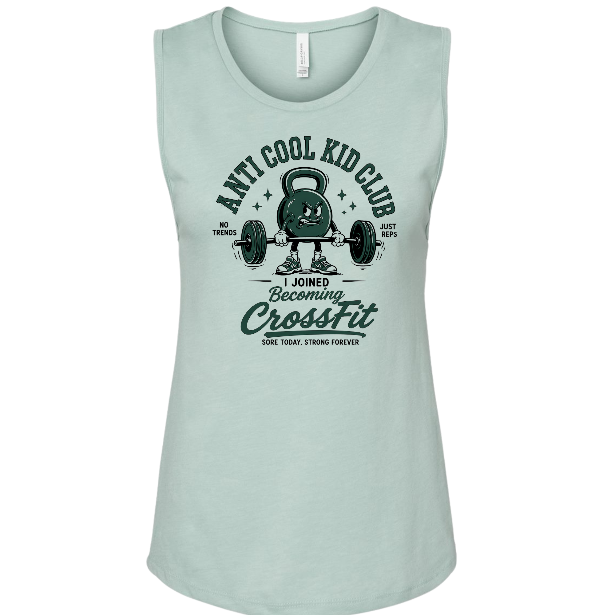 Anti Cool Kid Club Muscle Tank | Becoming CrossFit