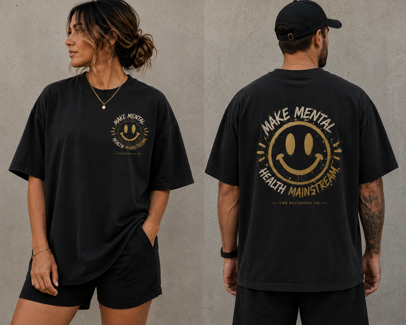 Make Mental Health Mainstream Boxy Tee